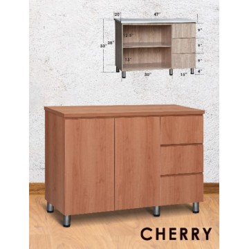 Kitchen Cabinet KC1115E (Solid Plywood)